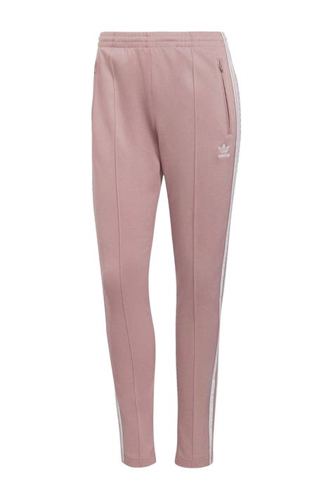 adidas broek bruin roze|adidas broek.